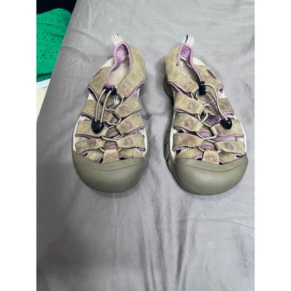 Keen womens size 8 sandals Whisper Waterproof beige/pink hiking, camping - Picture 6 of 9